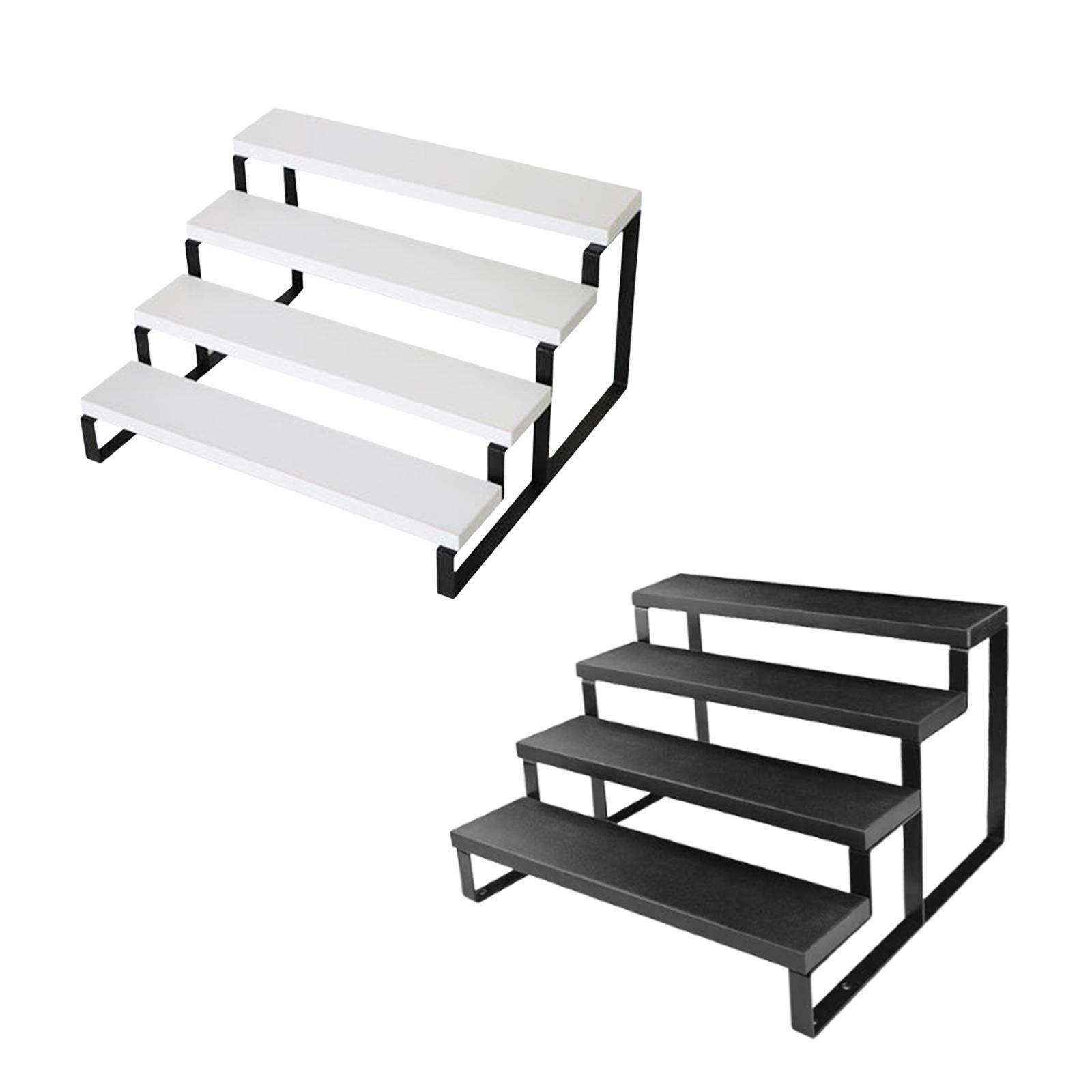 ชั้นวางของ 4 ชั้น ทำจากเหล็ก ส - Display Risers Set บทวิจารณ์และราคา