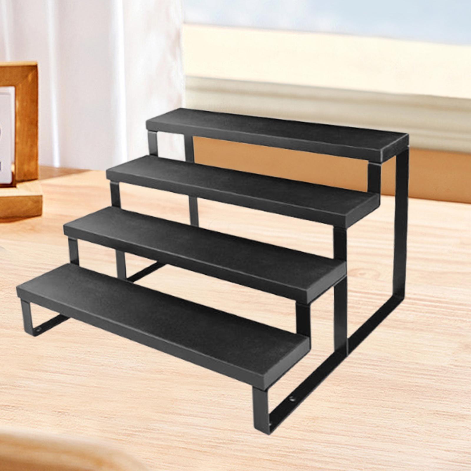ชั้นวางของ 4 ชั้น ทำจากเหล็ก ส - Display Risers Set บทวิจารณ์และราคา