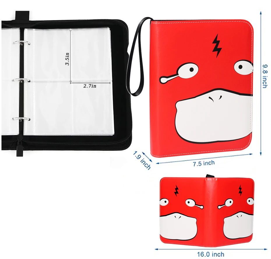 อัลบั้มการ์ดแบบซิป PU ใหม่ 400 - Pokemon Binder Card บทวิจารณ์และราคา