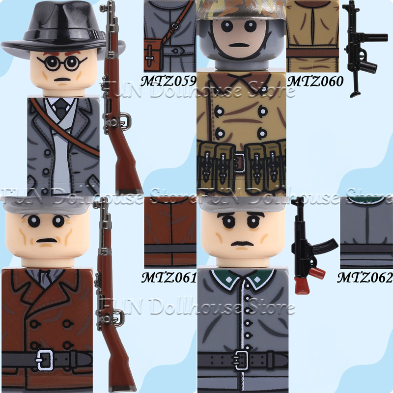 โมเดลทหารสหรัฐฯ ยุคใหม่ อุปกรณ - Lego Minifigure Holder บทวิจารณ์และราคา